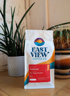 East View Nocturne Guatemala dark-roast decaf coffee bag