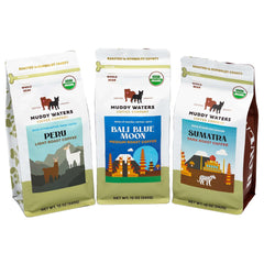 Bali Blue Moon Organic Coffee — coffee gift-pack presentation view 2