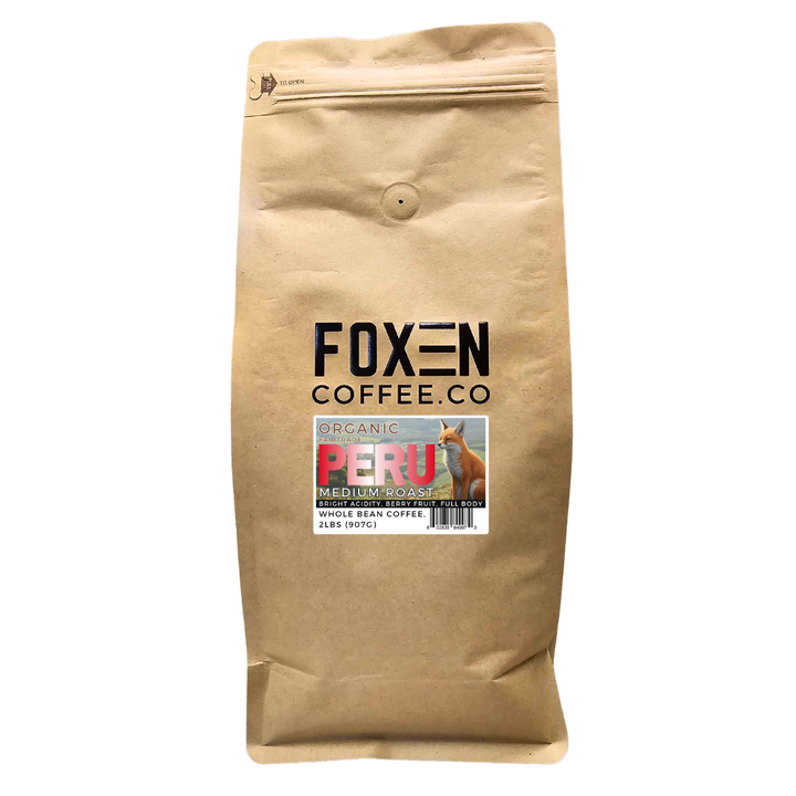Fairtrade Organic Peru, Medium Roast Coffee