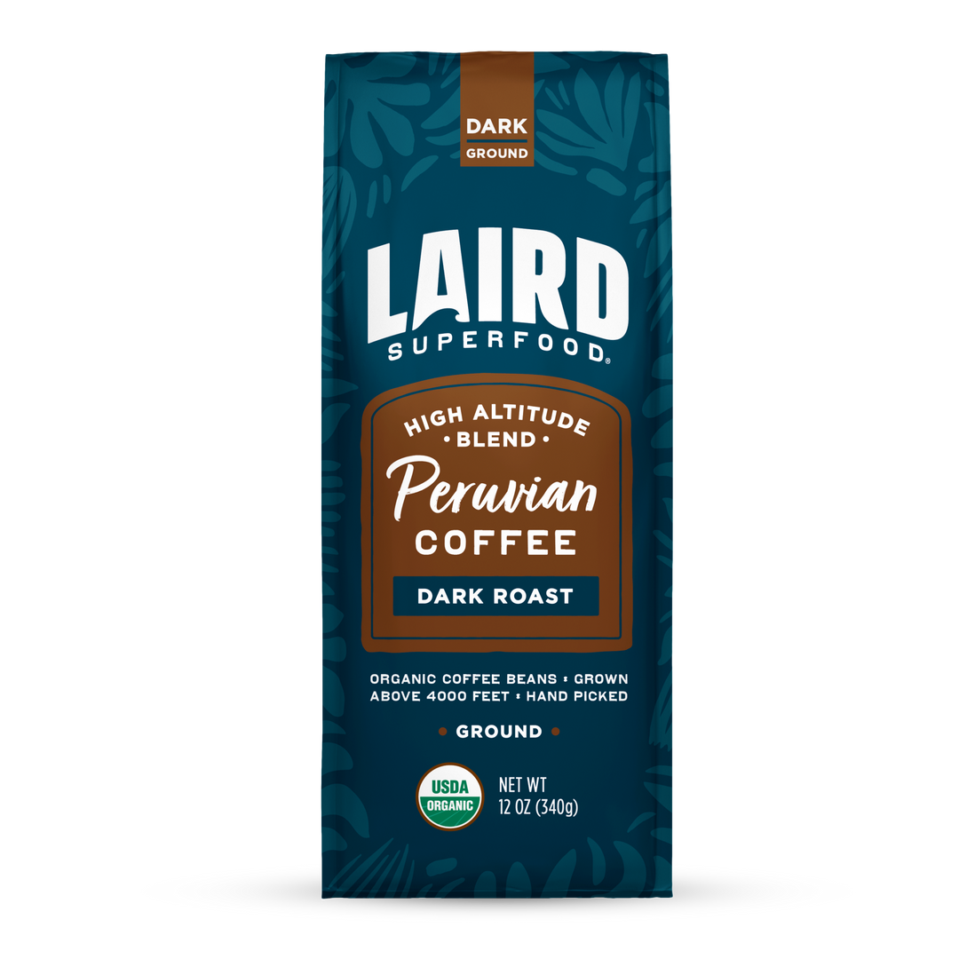 Bag of specialty roast coffee from Origin Unknown with notes of Rich Flavors