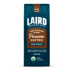 Laird Organic Peru Dark Roast Ground Coffee — Bag of specialty roast coffee from Origin Unknown with notes of Rich Flavors — image 1