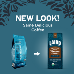 Laird Organic Peru Dark Roast Ground Coffee — Bag of specialty roast coffee from Origin Unknown with notes of Rich Flavors — image 2