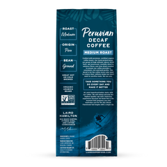 Laird Organic Peru Swiss Water Decaf Ground Coffee — Bag of specialty roast coffee from Origin Unknown with notes of Rich Flavors — image 3
