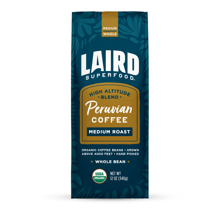 Bag of specialty roast coffee from Origin Unknown with notes of Rich Flavors