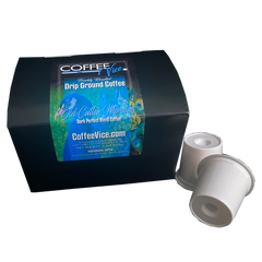 CoffeeVice Old Cutler Morning pod box and individual pods