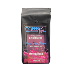 CoffeeVice Ocean Drive Sunrise ground coffee bag