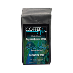 CoffeeVice Old Cutler Morning espresso-ground coffee bag