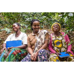 Women coffee producers associated with Charlotte's DRC lot