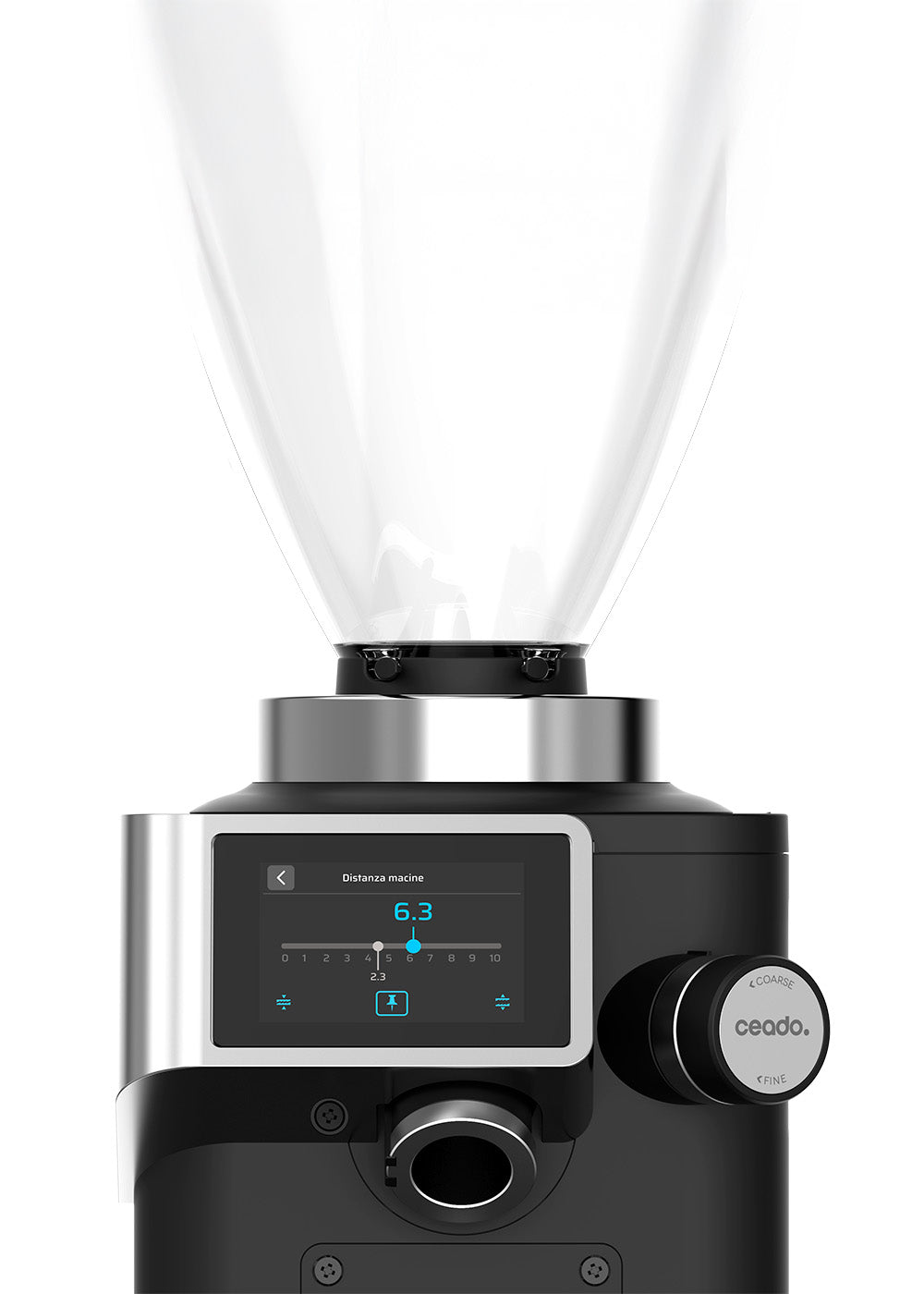 Ceado REV Steel 83mm Espresso Grinder with PFA — product view 8