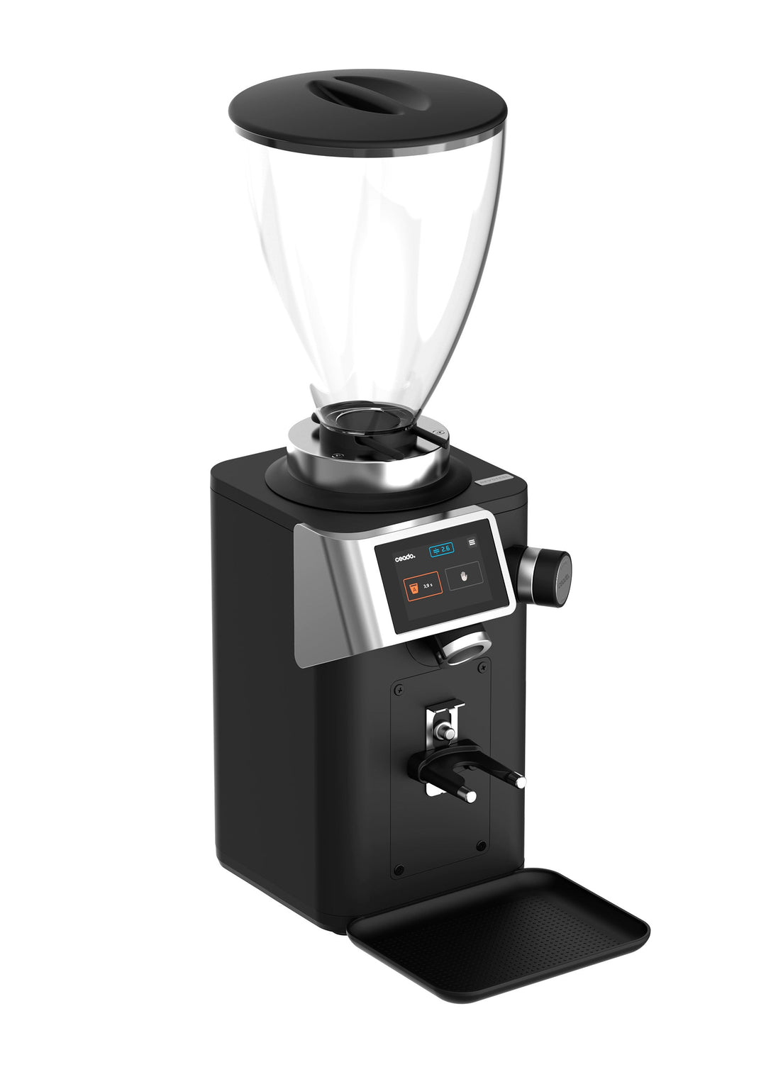 Ceado REV Steel 83mm Espresso Grinder with PFA — black finish 1