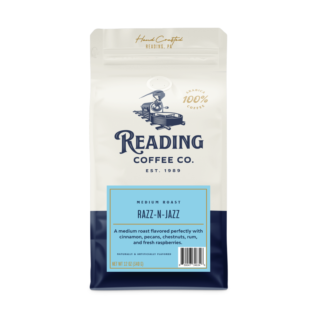 Bag of medium roast coffee from Origin Unknown with notes of Rich Flavors