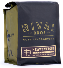 Rival Bros Heavyweight Dark Roast Blend — Bag of specialty roast coffee from Origin Unknown with notes of Rich Flavors — image 2