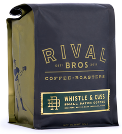 Rival Bros Whistle & Cuss Espresso Blend — Bag of specialty roast coffee from Origin Unknown with notes of Rich Flavors — image 2