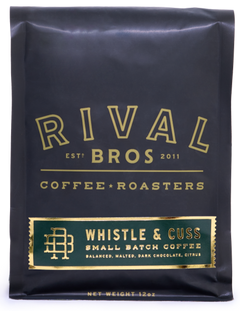 Rival Bros Whistle & Cuss Espresso Blend — Bag of specialty roast coffee from Origin Unknown with notes of Rich Flavors — image 1