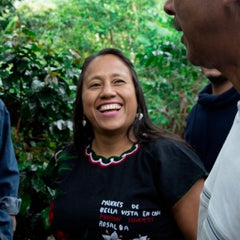 Rosalba, coffee producer associated with this Chiapas lot