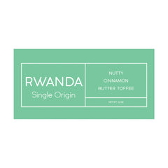 Up North Rwanda Kivu Kageyo Coffee coffee package