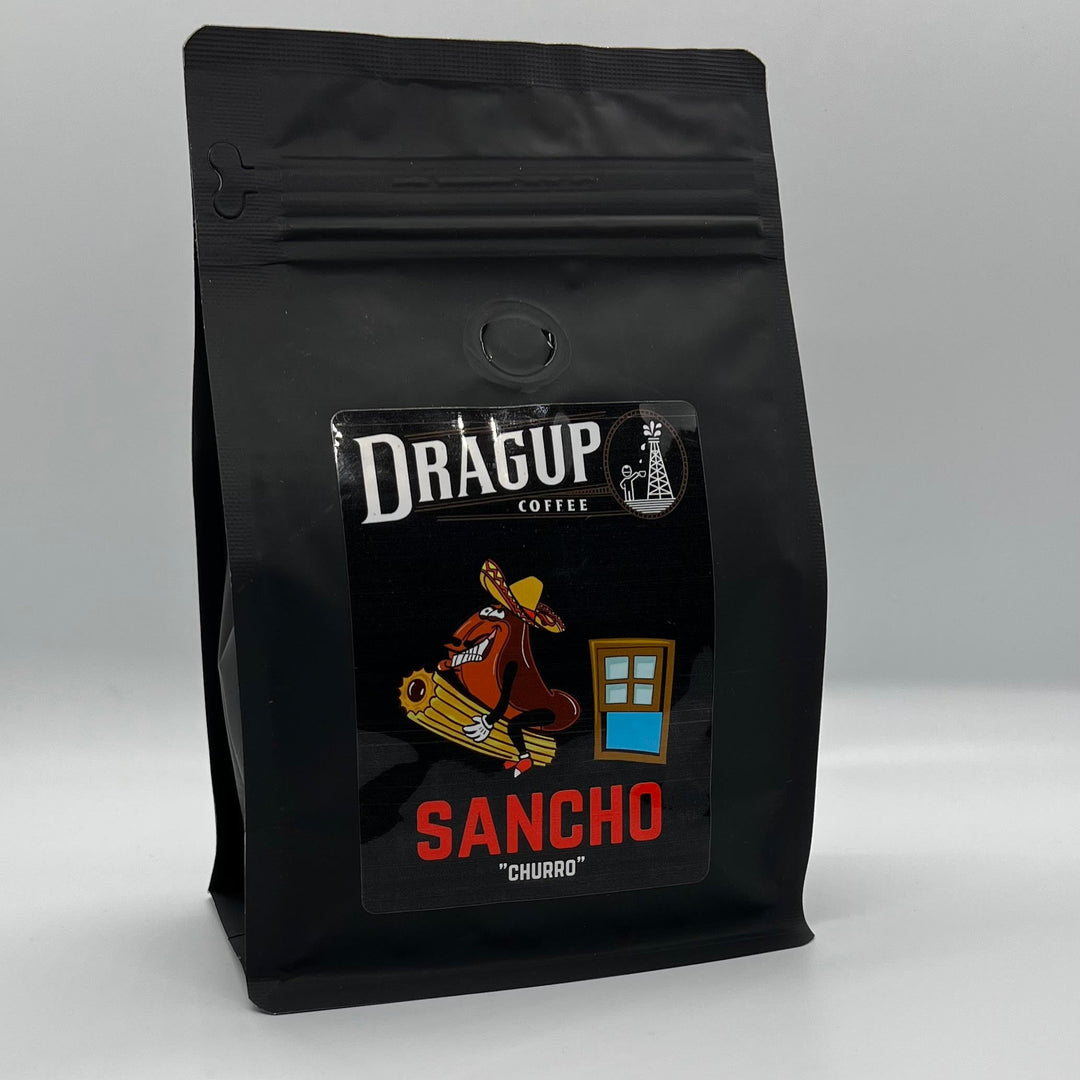 Bag of medium roast coffee from Blend with notes of Rich Flavors