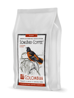 SongBird Colombian Dark Roast Coffee — coffee bag front