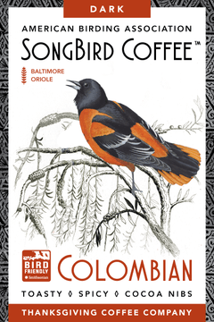 SongBird Colombian Dark Roast Coffee coffee bag front