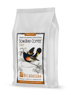 SongBird Nicaraguan Medium Roast Coffee — coffee bag front