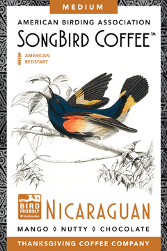 SongBird Nicaraguan Medium Roast Coffee coffee bag front
