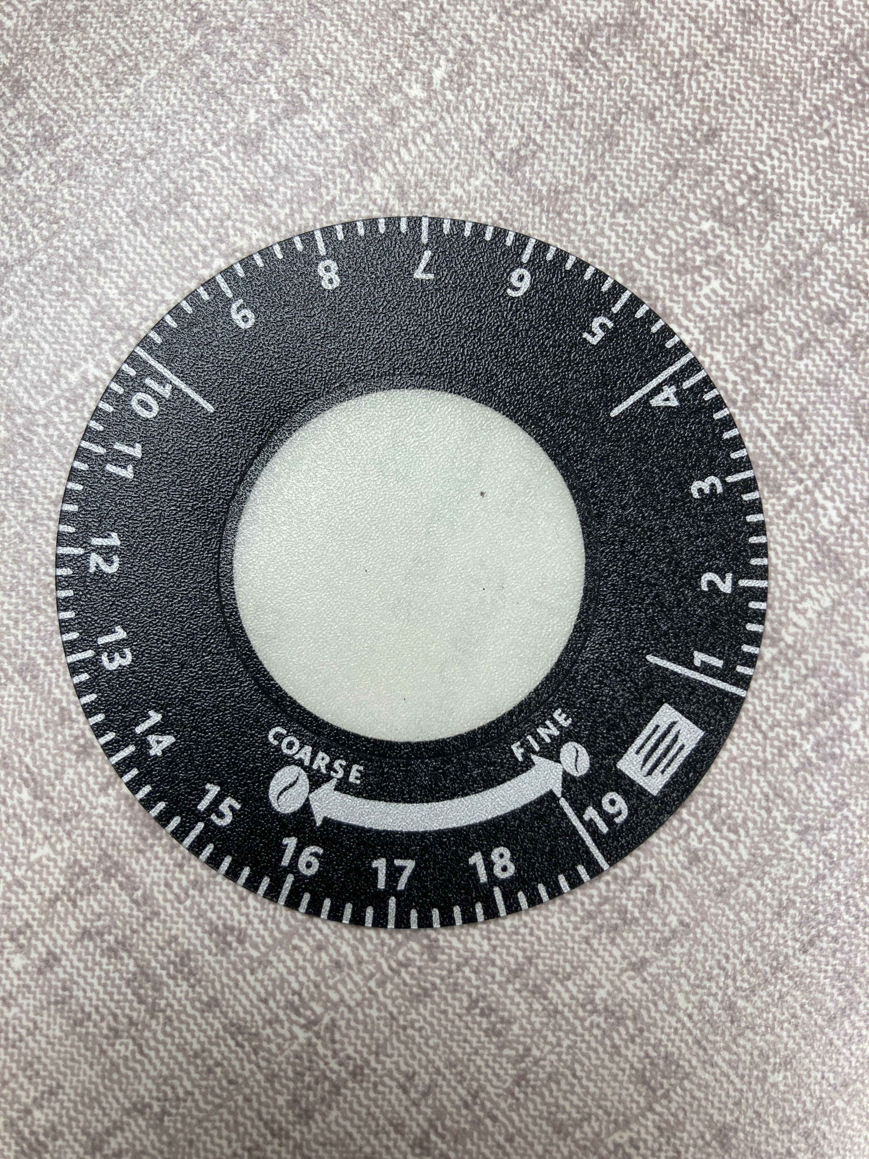 SK40 Grinder Adjustment Sticker – Espresso Outlet LLC