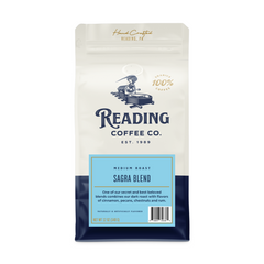 Sagra Dark Roast Flavored Coffee — front package