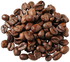 Roasted brown coffee beans shown loose in the Sanctuary blend gallery