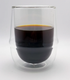 Double Wall Floating Coffee Glass For Coffee Tall 250ML Xbloom Glass Cup showing control screen