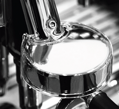 Turin Gallatin espresso machine — angled product view 5
