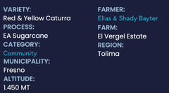 Condor Colombia EA Decaf Dark Roast — package detail