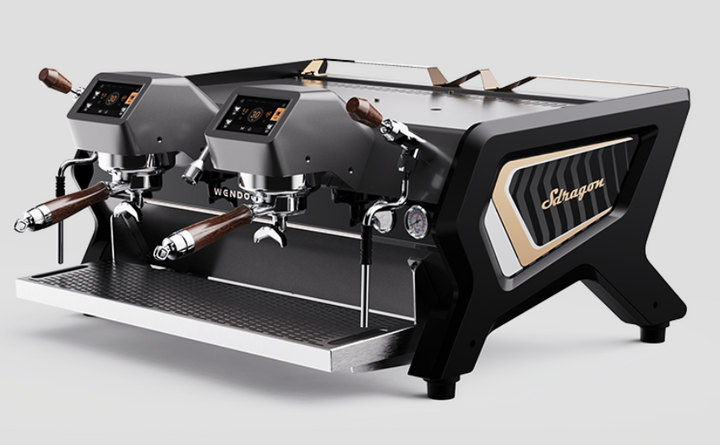 SDragon - Dual Group Saturated Semi-Automatic Commercial Espresso Machine