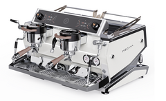 Wendougee DMecha 2 Group Semi-Automatic Espresso Machine – control and detail view