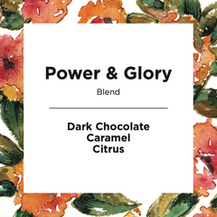 Feast Power & Glory Coffee Blend coffee package