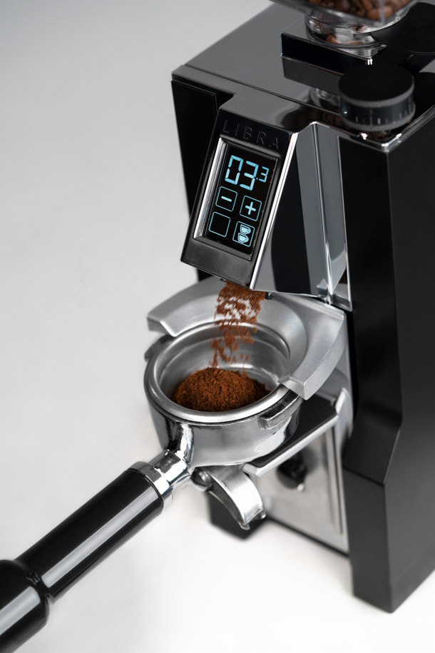 Eureka Mignon Libra 55mm Coffee Grinder Black