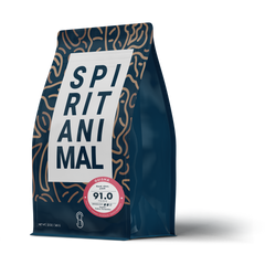 Spirit Animal Finca Dos Andres Geisha Coffee — front coffee package