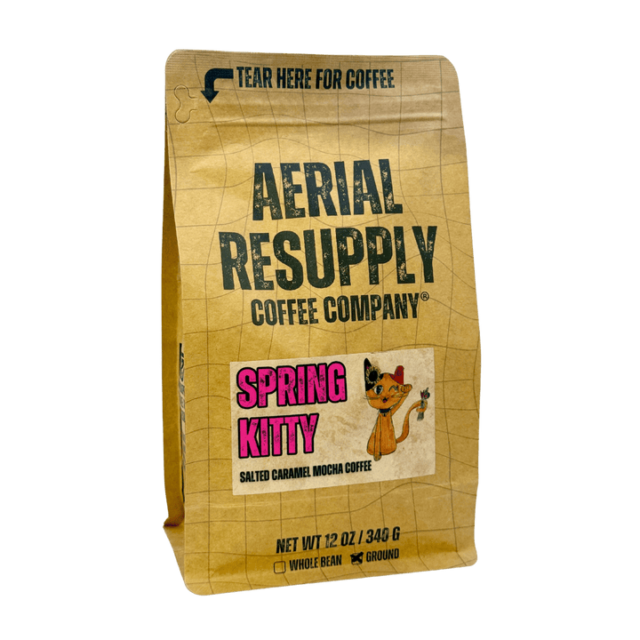 Spring Kitty Salted Caramel Mocha Coffee