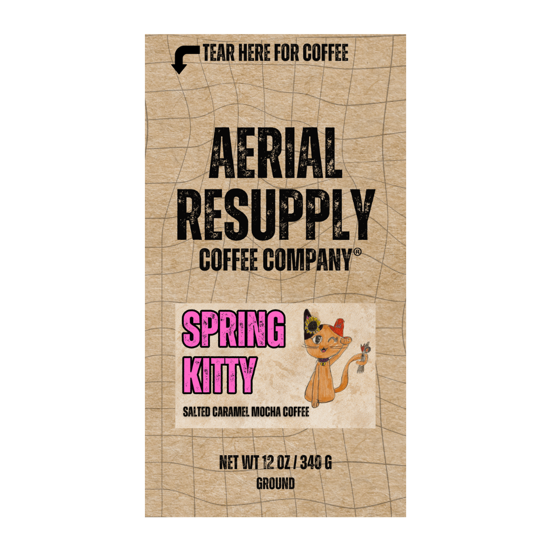 Spring Kitty Salted Caramel Mocha Coffee