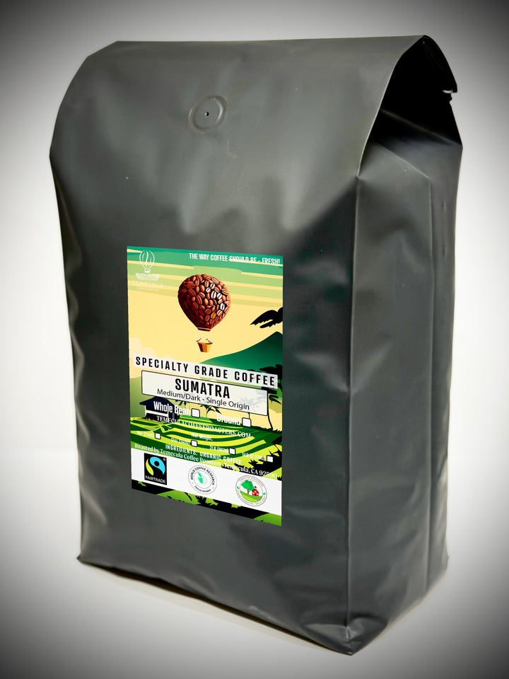 Fairtrade® Sumatra - Medium/Dark Roast