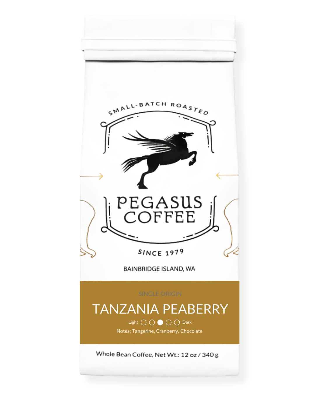 Bag of specialty roast coffee from Origin Unknown with notes of Chocolate, Fruity