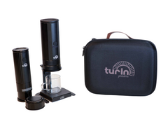 Complete Turin TrekBrew travel espresso kit with optional accessories
