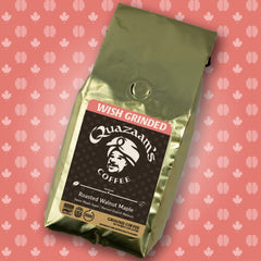 Quazaam’s Walnut Maple Flavored Coffee by Quazaam's Coffee™ — ground coffee package, image 1 of 2