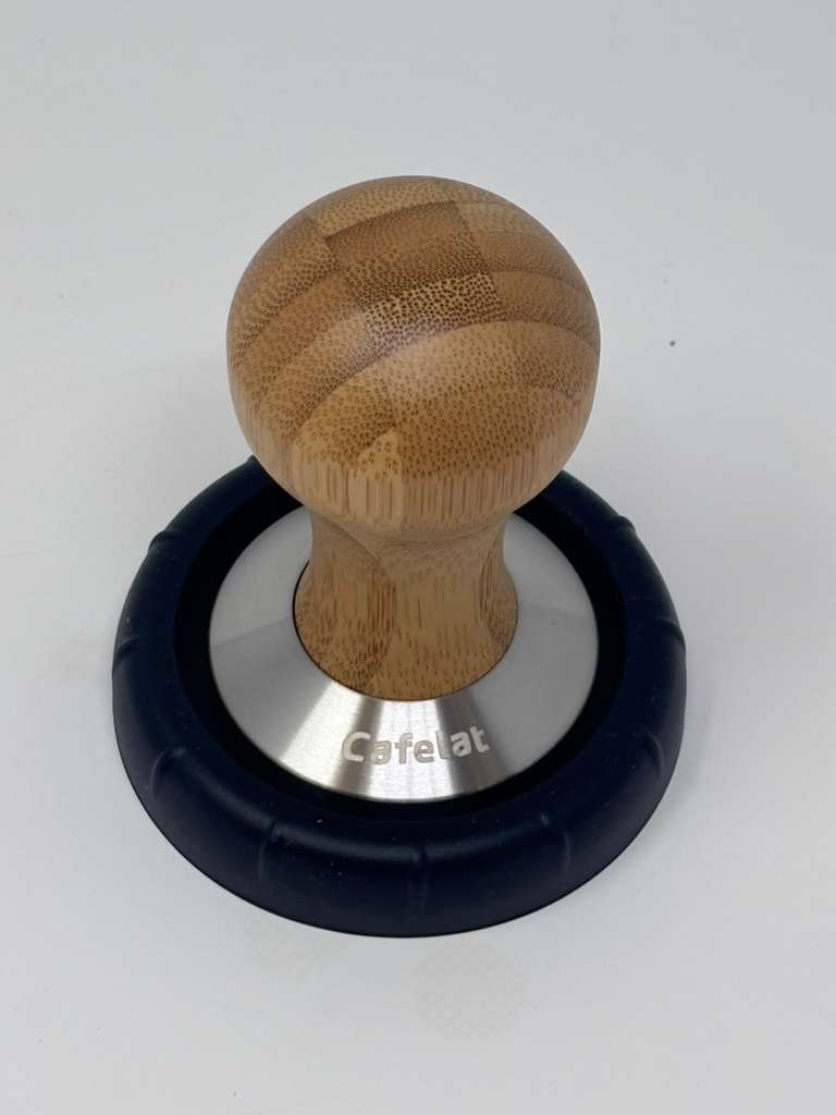 53mm Cafelat Bamboo Tamper - OVERSTOCK