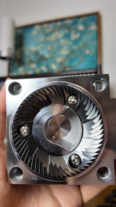 CF64V aluminum body and internal mounting structure