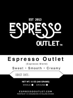 Espresso equipment product photograph
