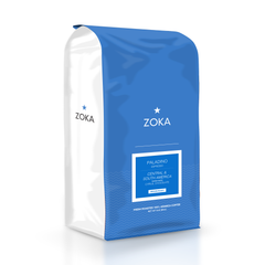 Zoka Espresso Paladino Coffee — brewing presentation