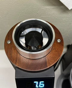 Coffee grinder anti-popcorn insert