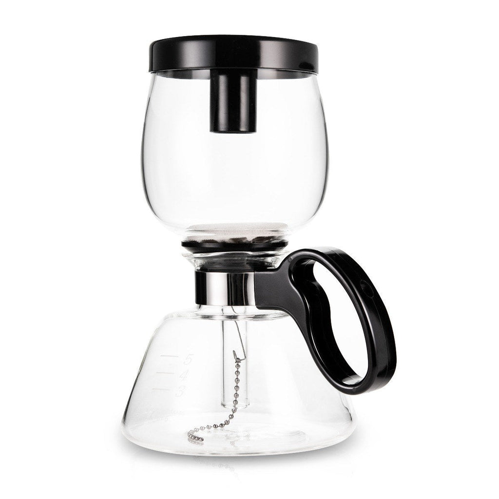 Yama Glass 5 Cup Stovetop Siphon Coffee Maker (15oz) – Espresso