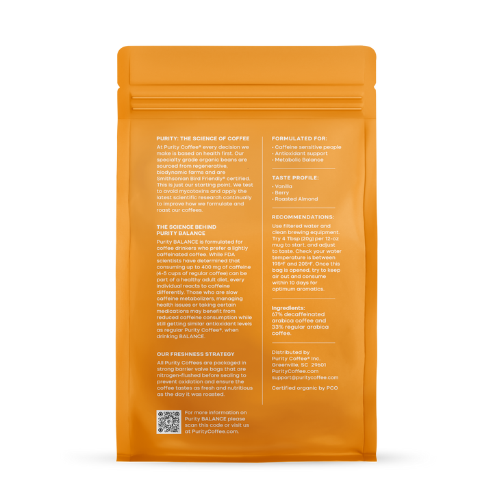 Bag of medium roast coffee from Blend with notes of Fruity