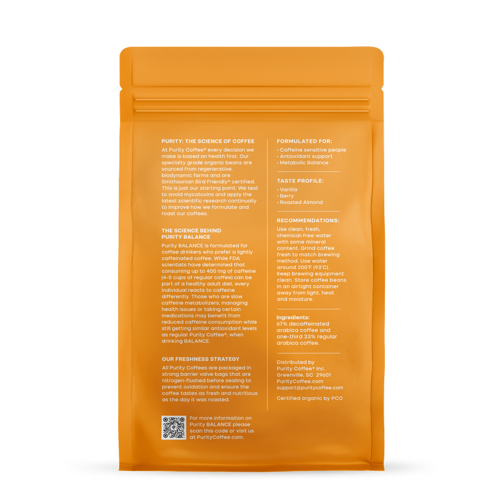 Bag of medium roast coffee from Blend with notes of Fruity